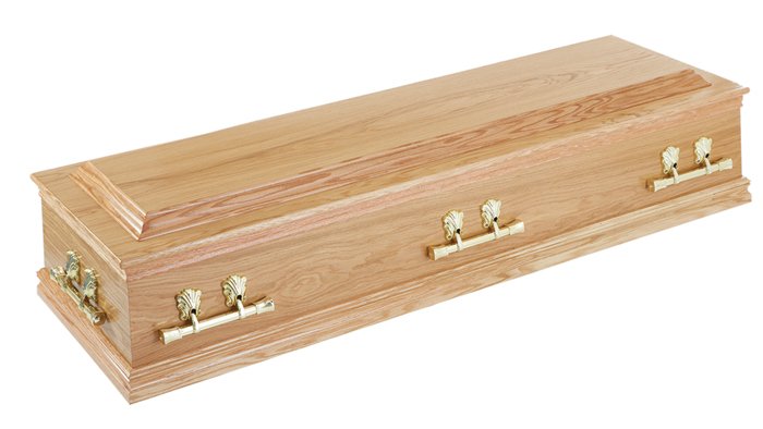 Crown Traditional Coffin