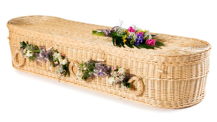 Willow Cromer White Coffin