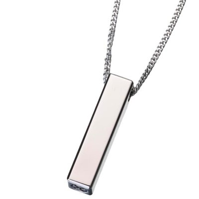 Rectangle Pendant - Ashes Cremated Remains